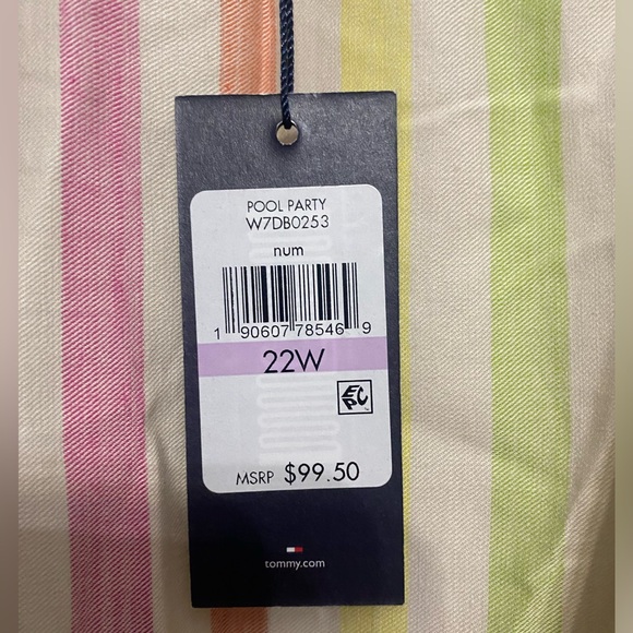 NWT Tommy Hilfiger Wrap Dress 22W - Picture 7 of 7